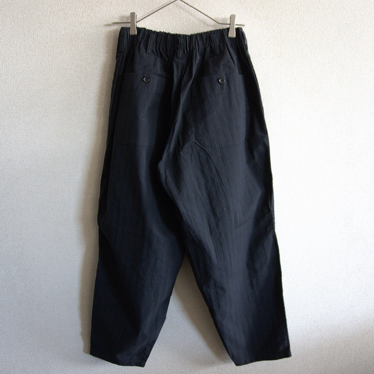 Y's for men Wide Easy Slacks Black Pants Size S