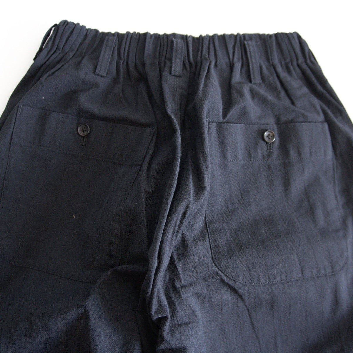 Y's for men Wide Easy Slacks Black Pants Size S