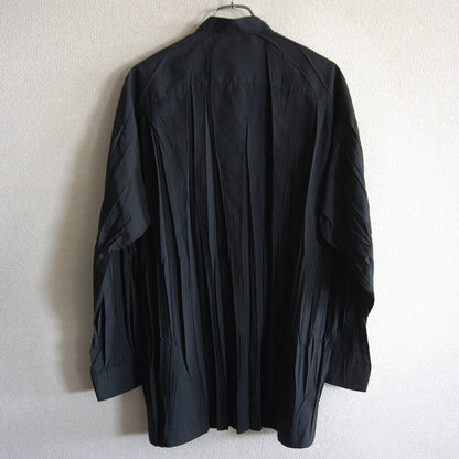 ISSEY MIYAKE MEN Pleated Shirt Black Size M