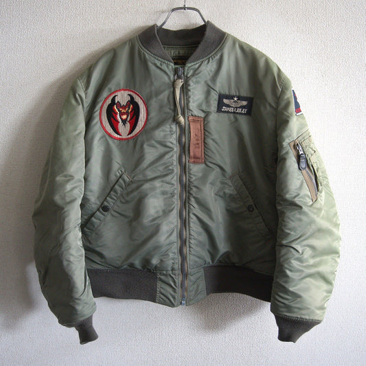 BUZZ RICKSON'S MA-1 Flight Jacket Lion Uniform Repro Size L