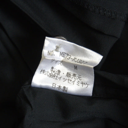 ISSEY MIYAKE MEN Pleated Shirt Black Size M