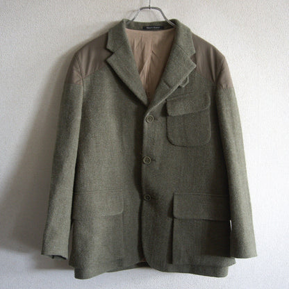 NIGEL CABOURN Mallory Harris Tweed Jacket Size 48