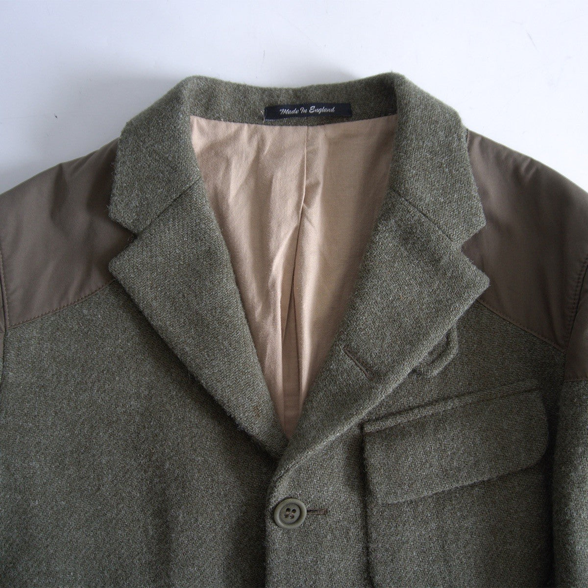 NIGEL CABOURN Mallory Harris Tweed Jacket Size 48