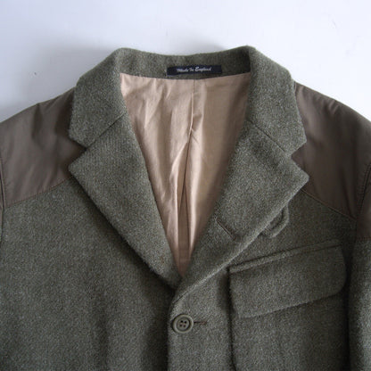 NIGEL CABOURN Mallory Harris Tweed Jacket Size 48