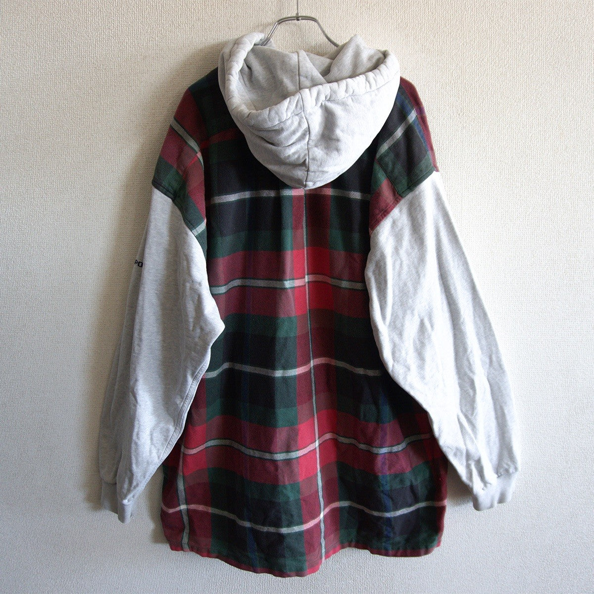 POLO RALPH LAUREN Sport Check Shirt Hoodie Size L