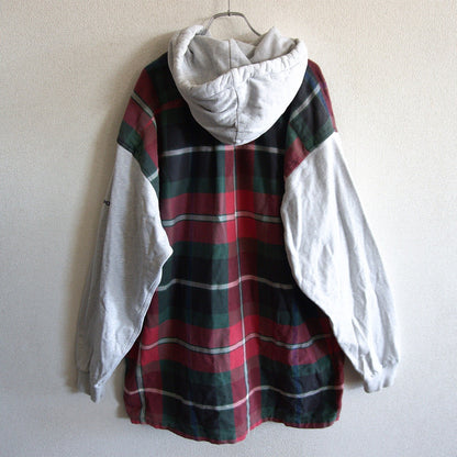 POLO RALPH LAUREN Sport Check Shirt Hoodie Size L
