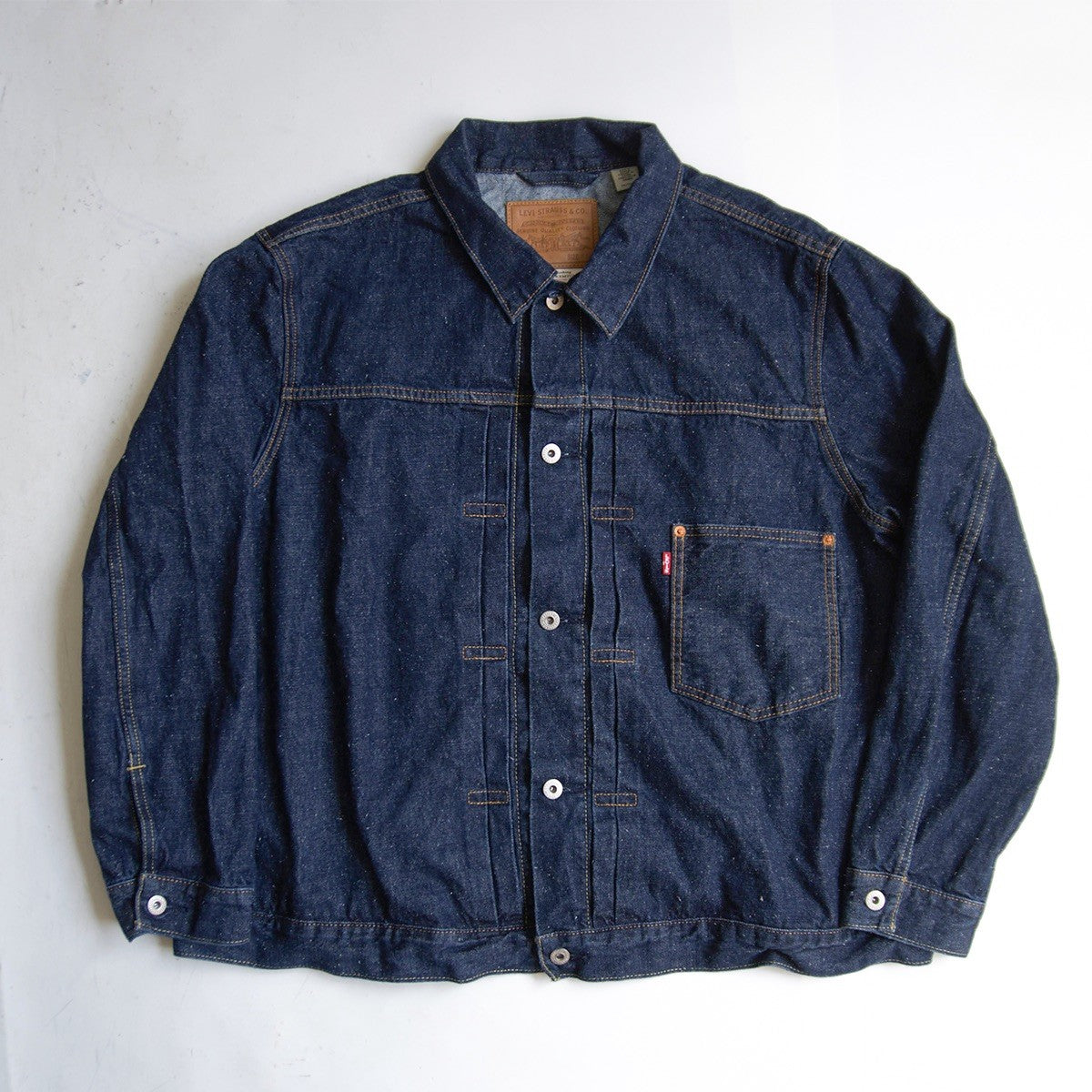 LEVI'S PREMIUM Type I Trucker Denim Jacket Size XXL