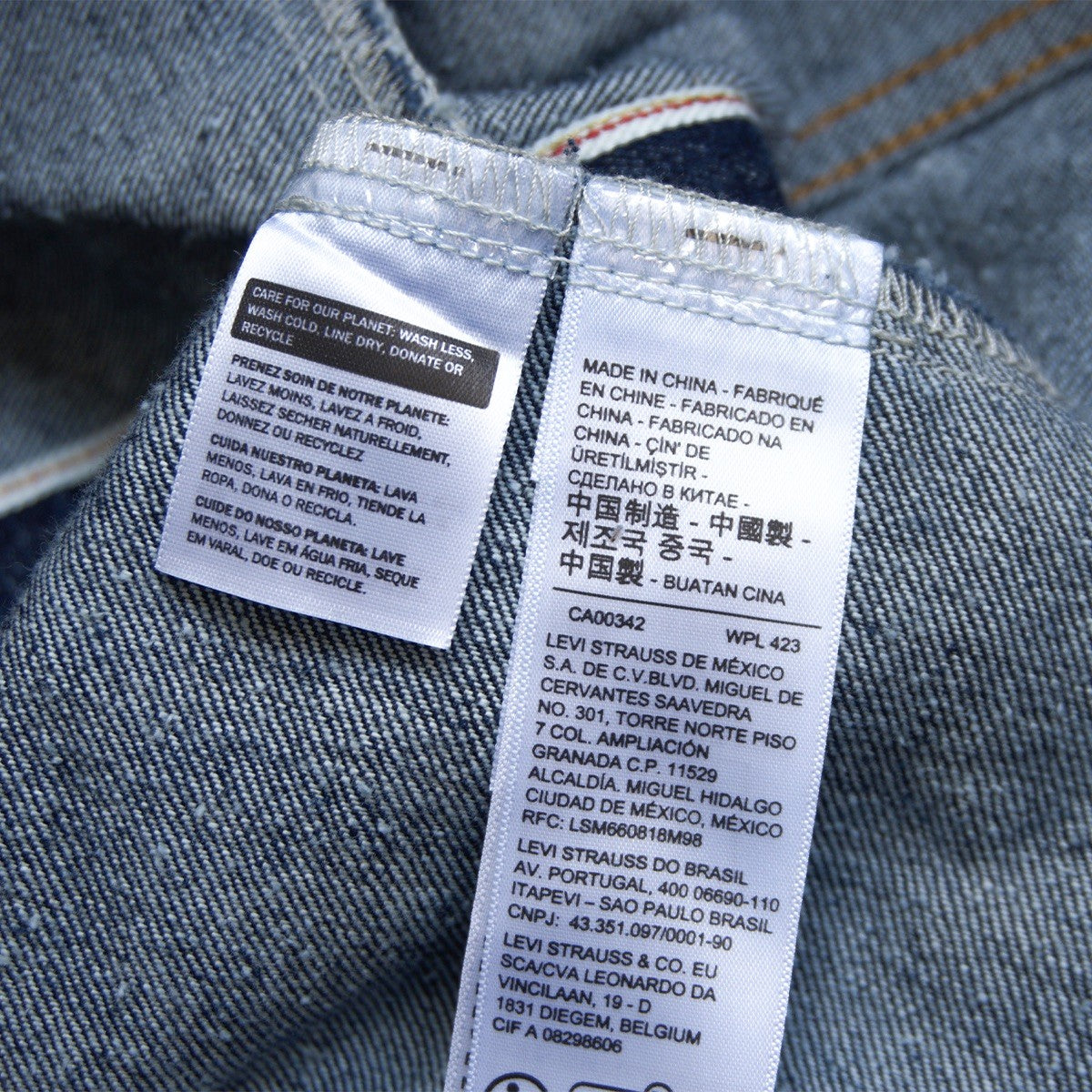 LEVI'S PREMIUM Type I Trucker Denim Jacket Size XXL