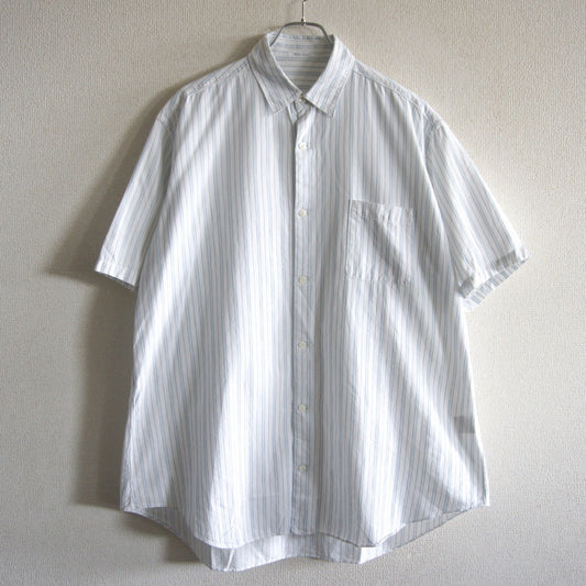 Y's for men Short Sleeve Striped Relaxed Fit Shirt