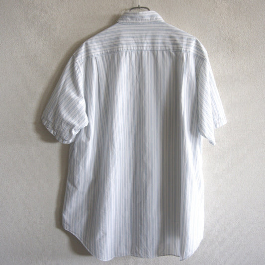 Y's for men Short Sleeve Striped Relaxed Fit Shirt