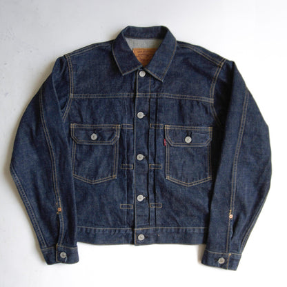 LEVI'S 507XX Big E 2nd Type Dark Indigo Denim Jacket Size 38