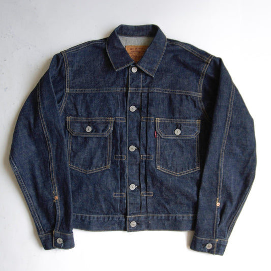 LEVI'S 507XX Big E 2nd Type Dark Indigo Denim Jacket Size 38