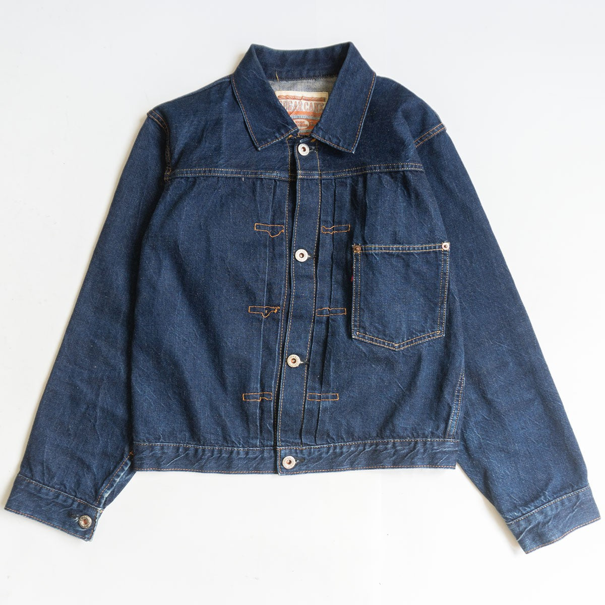SUGAR CANE 1st Type War Model Denim Dark Indigo Jacket