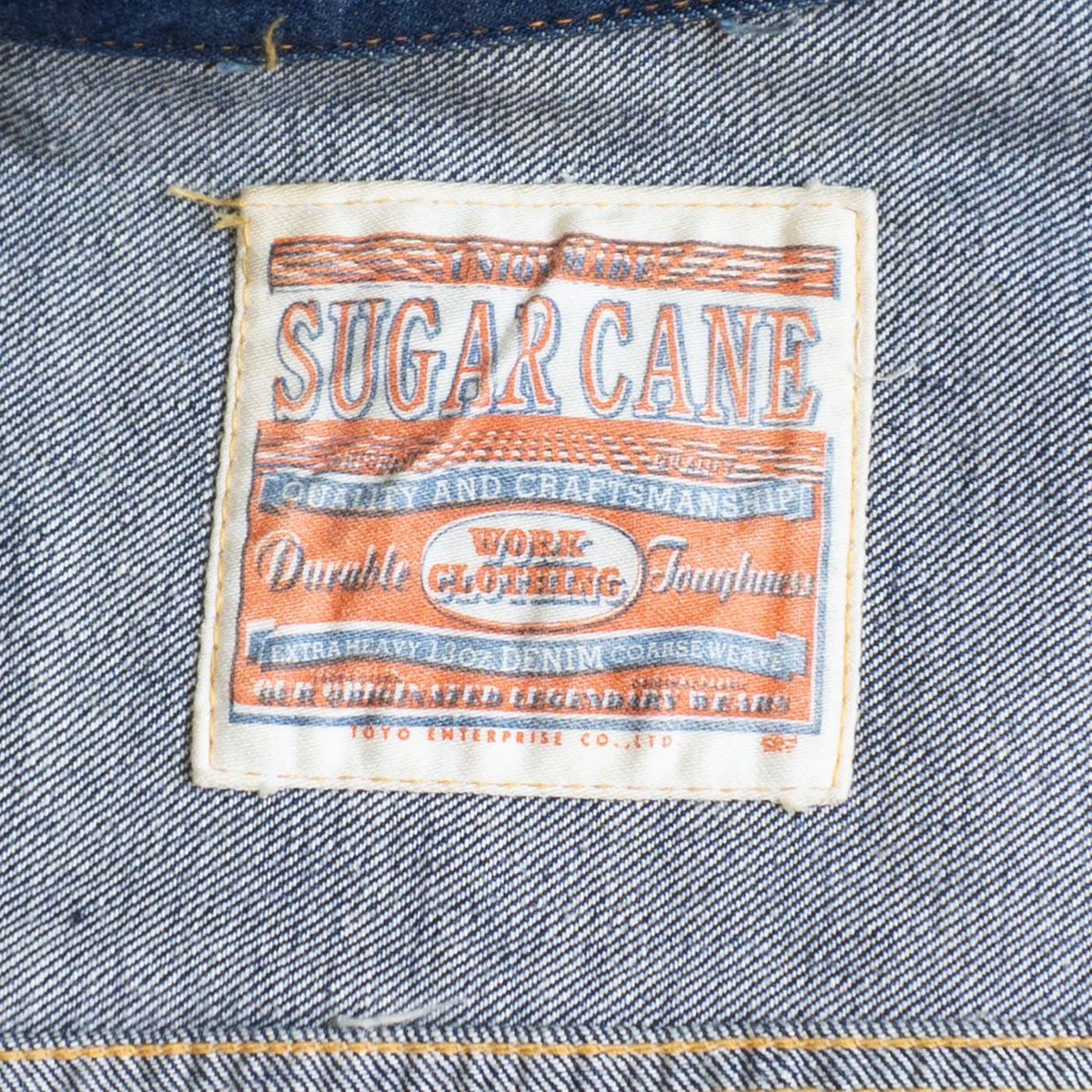 SUGAR CANE 1st Type War Model Denim Dark Indigo Jacket