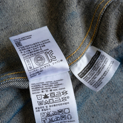 LEVI'S VINTAGE CLOTHING 507XX Big E USA Denim Jacket Size 40