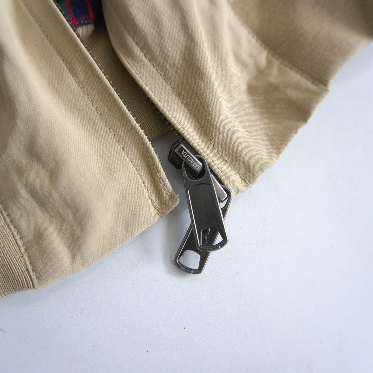 BARACUTA G9 Harrington Jacket Beige Size 44