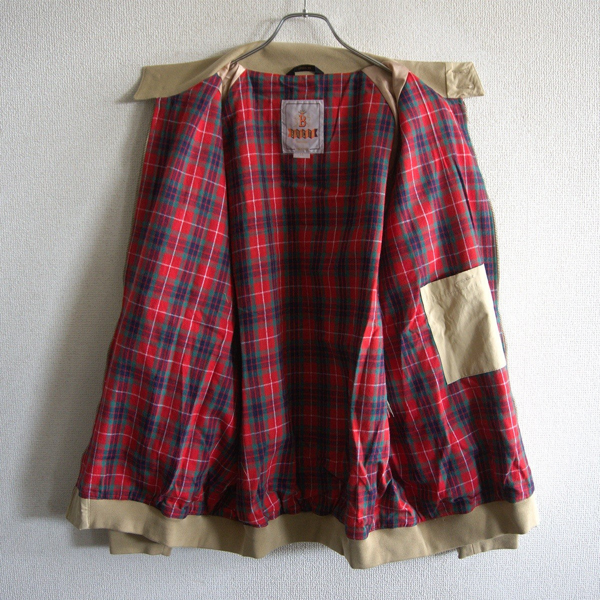 BARACUTA G9 Harrington Jacket Beige Size 44