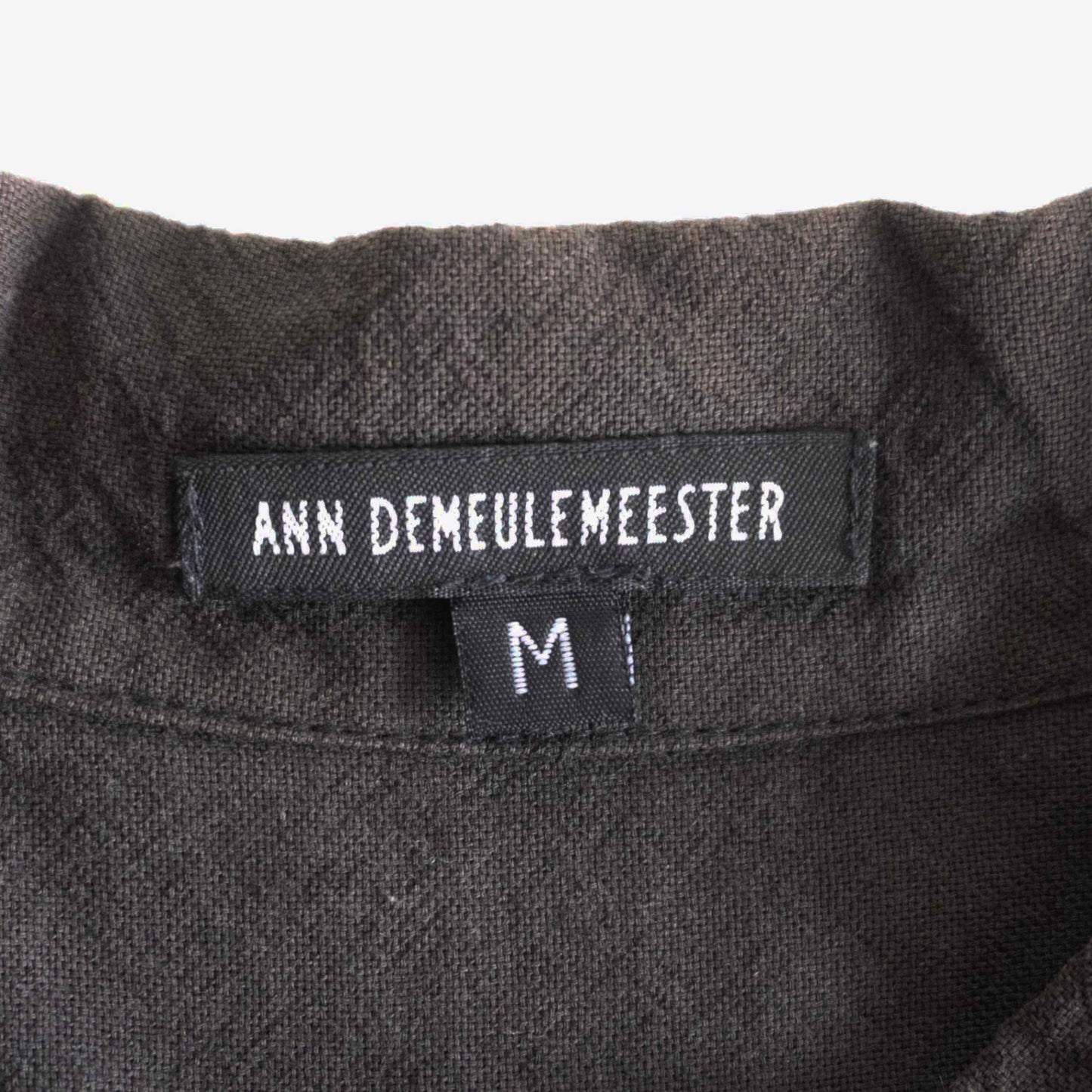 ANN DEMEULEMEESTERE Archive Sleeveless Shirt Size M