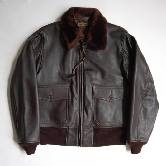 BUZZ RICKSON G-1 Leather Flight Jacket Size 42