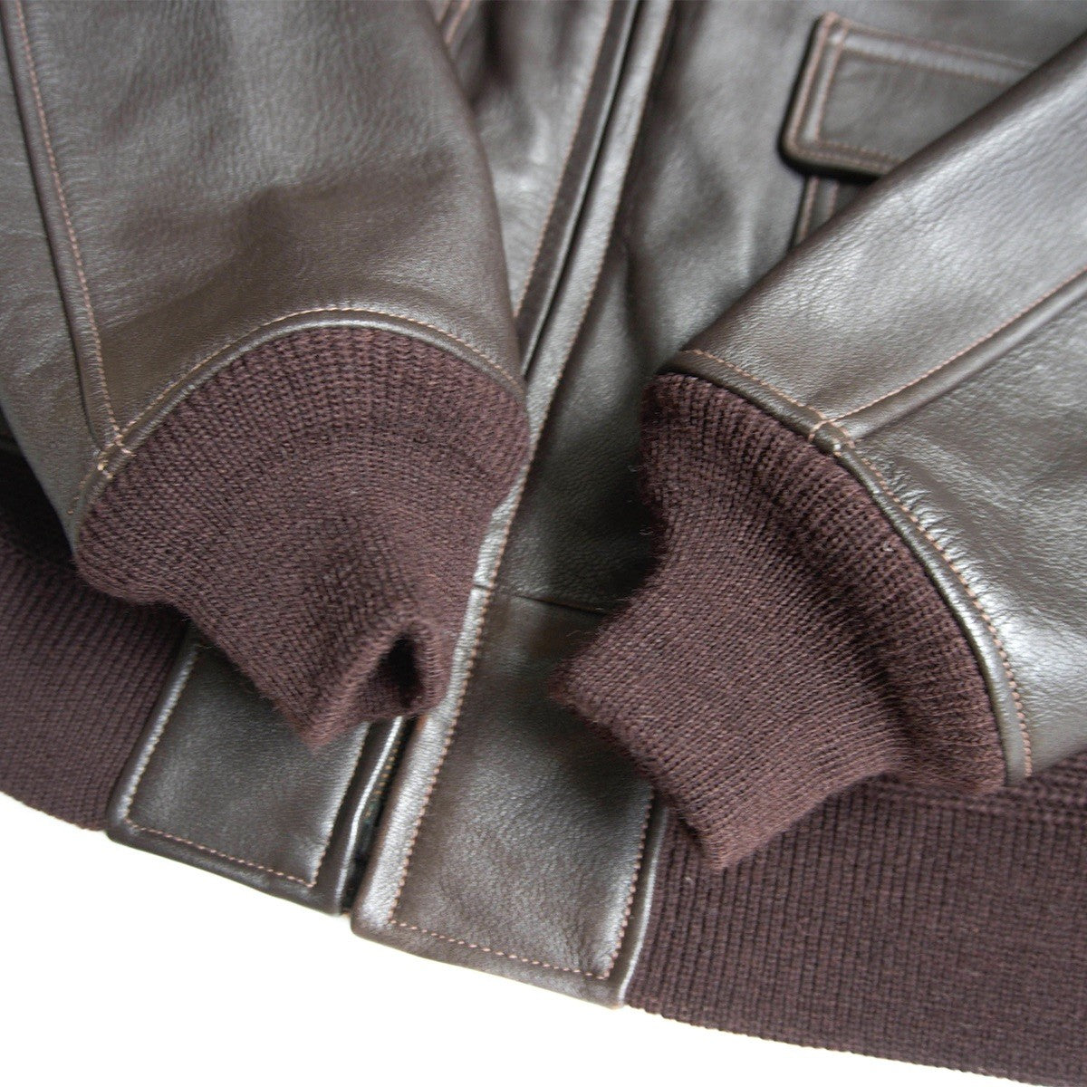BUZZ RICKSON G-1 Leather Flight Jacket Size 42