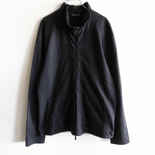 EMPORIO ARMANI Double Zip Jacket Black Size XL