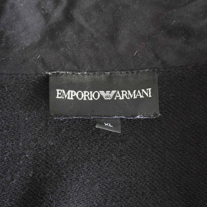 EMPORIO ARMANI Double Zip Jacket Black Size XL