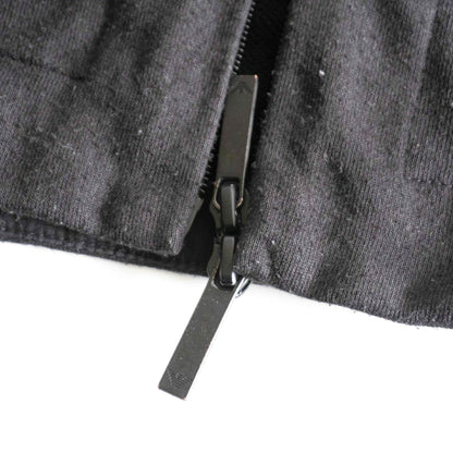 EMPORIO ARMANI Double Zip Jacket Black Size XL