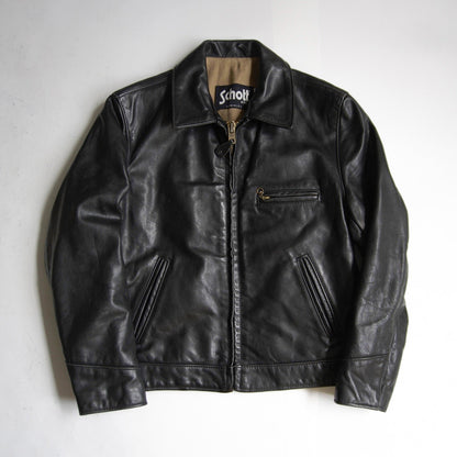 SCHOTT U14 Collared Leather Riders Jacket Size 40