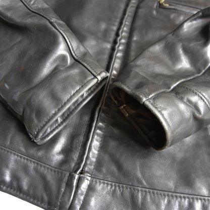 SCHOTT U14 Collared Leather Riders Jacket Size 40