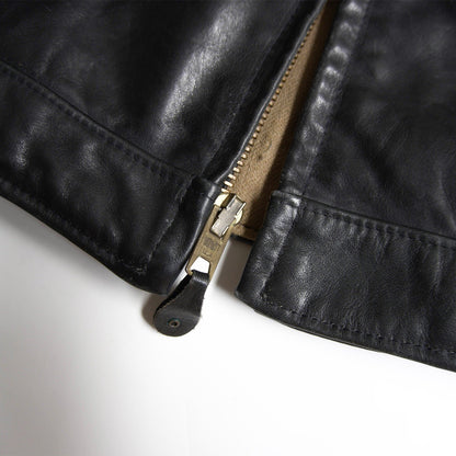 SCHOTT U14 Collared Leather Riders Jacket Size 40