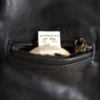 SCHOTT U14 Collared Leather Riders Jacket Size 40