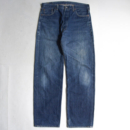 LEVI'S 501XX Big E Valencia USA Made Denim Jeans Size 36×36