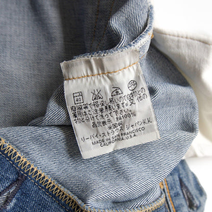 LEVI'S 501XX Big E Valencia USA Made Denim Jeans Size 36×36