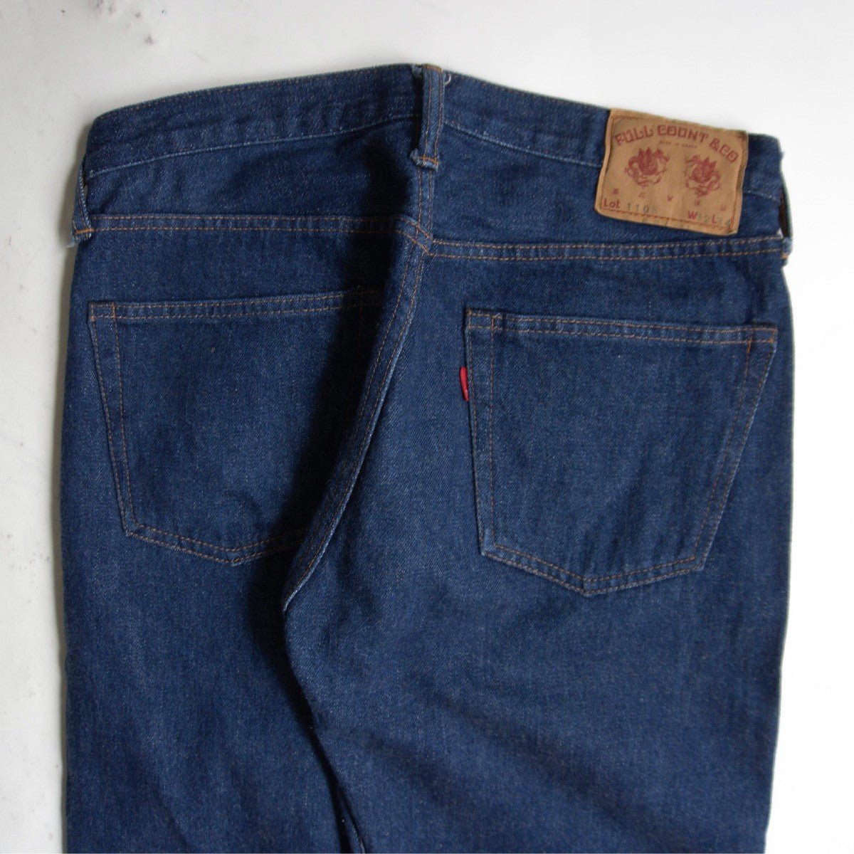 FULLCOUNT 1108 Dark Indigo Denim Jeans Size 32×34