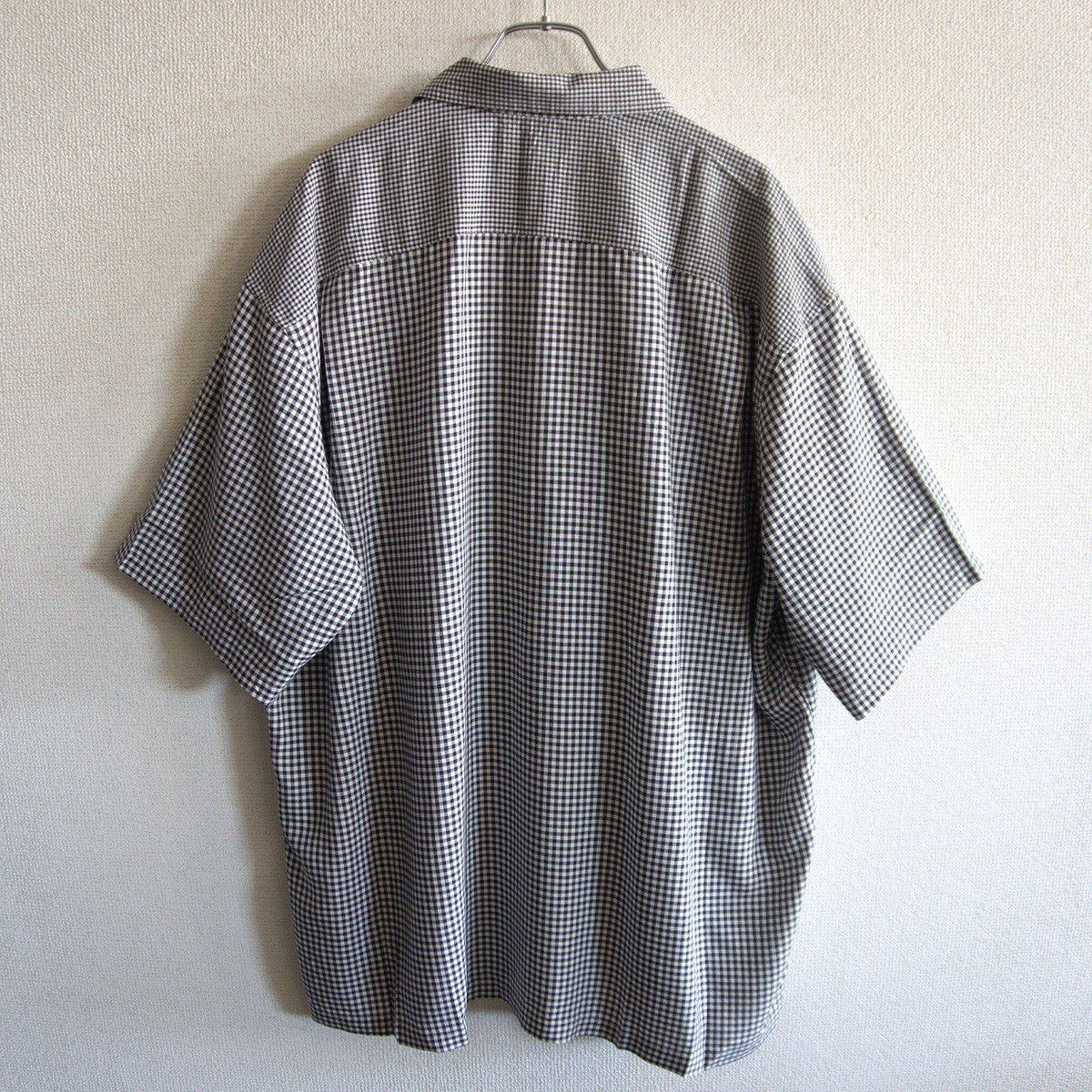 Y's for men Gingham Check Rayon Shirt