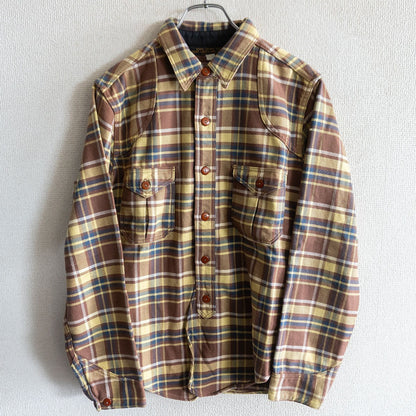 FREEWHEELERS BUBO SPORT TOGS Montauk Flannel Shirt Size 15