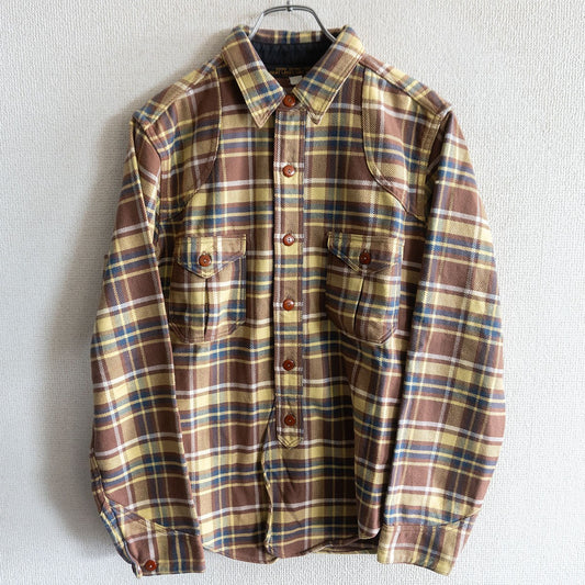 FREEWHEELERS BUBO SPORT TOGS Montauk Flannel Shirt Size 15