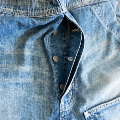 STUDIO D'ARTISAN Vintage Denim Overalls Size 30
