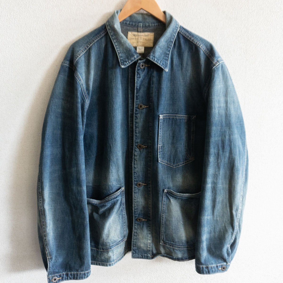 RRL Indigo Denim Chore Jacket Size XL