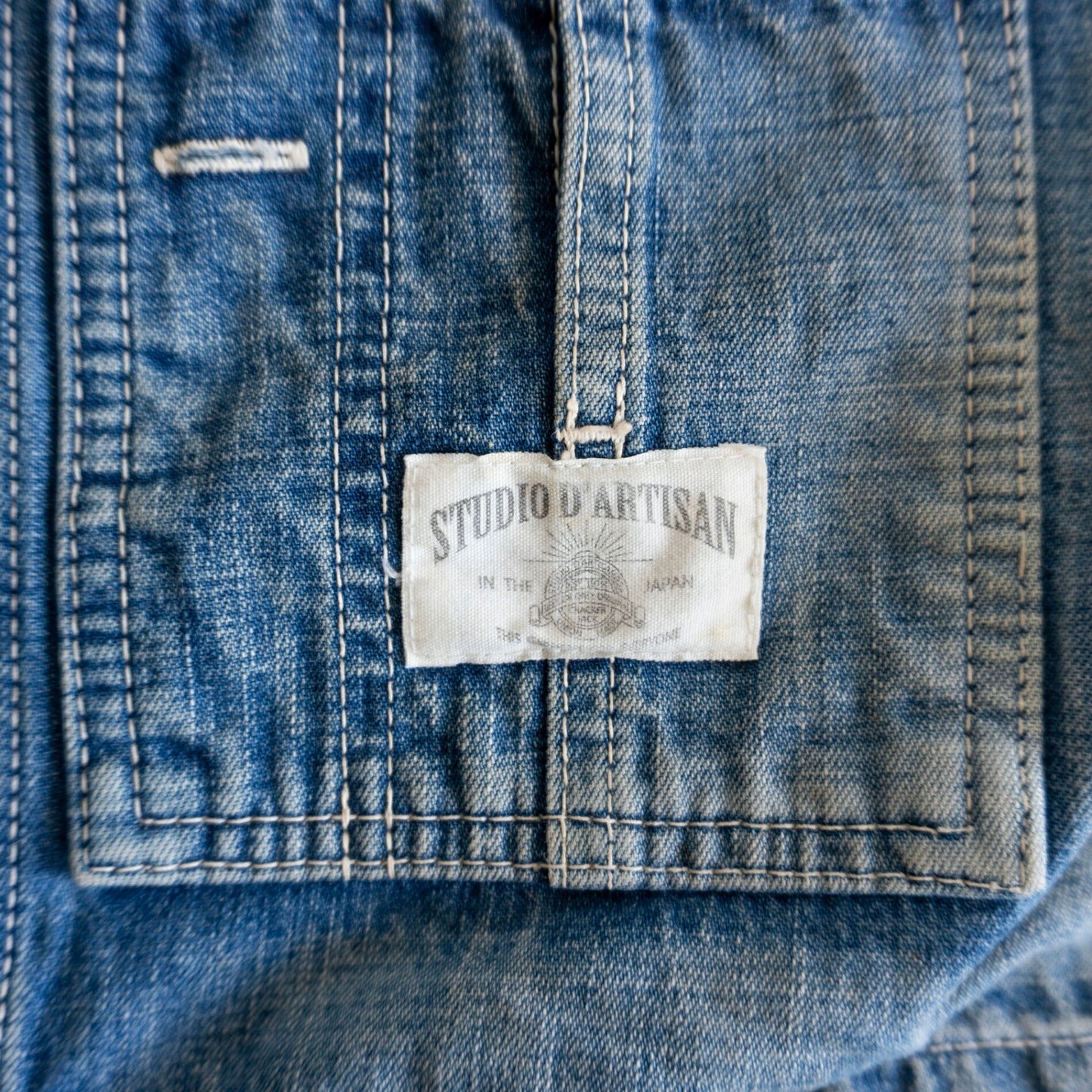 STUDIO D'ARTISAN Vintage Denim Overalls Size 30