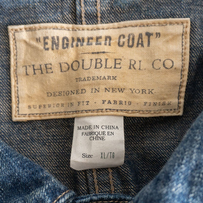 RRL Indigo Denim Chore Jacket Size XL