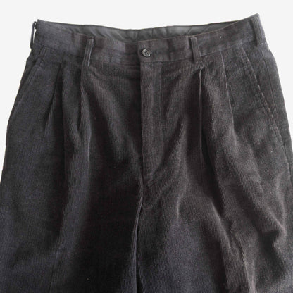 COMME des GARCONS HOMME 90s 2-Pleat Corduroy Pants Size M