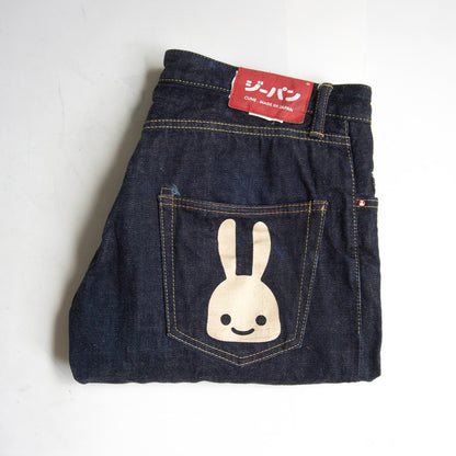 CUNE Double Rabbit Embroidery Denim Jeans Size 32
