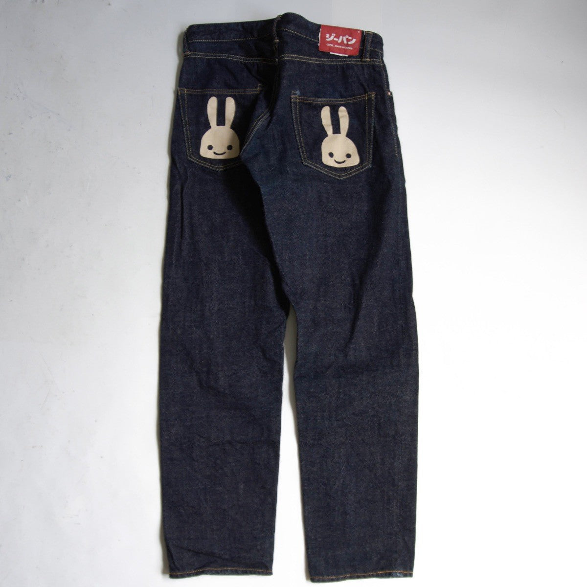 CUNE Double Rabbit Embroidery Denim Jeans Size 32