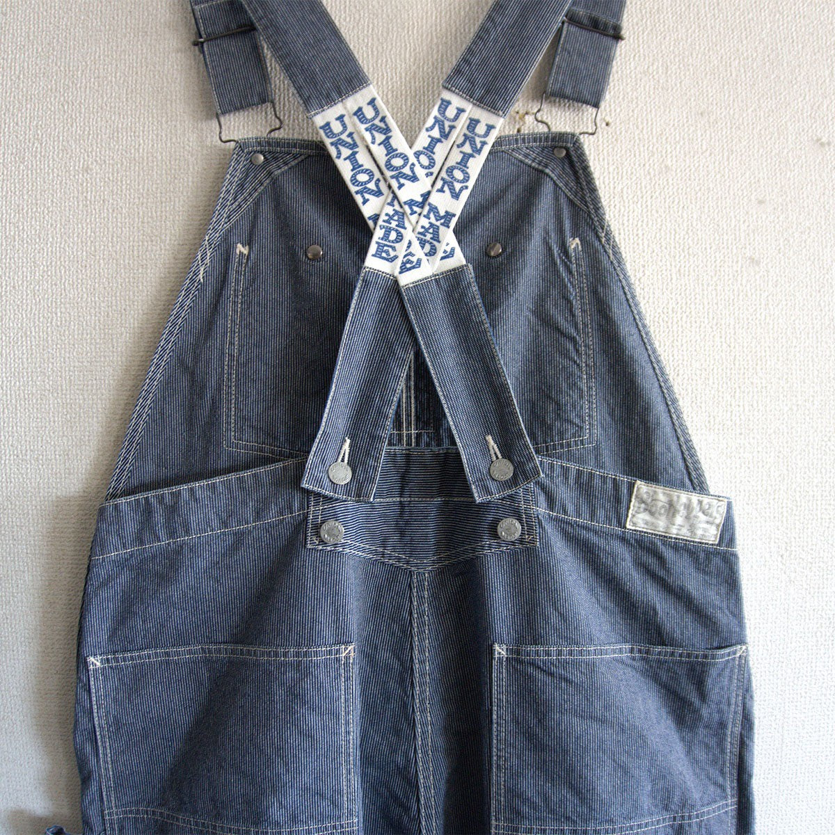 BOOTLEGGERS Pinstripe Overalls Size 32×34