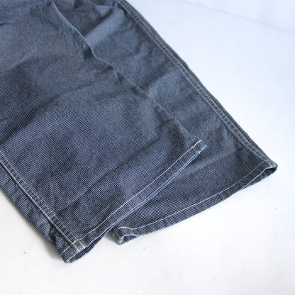 BOOTLEGGERS Pinstripe Overalls Size 32×34