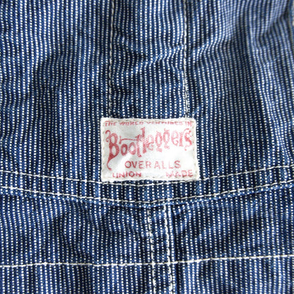 BOOTLEGGERS Pinstripe Overalls Size 32×34