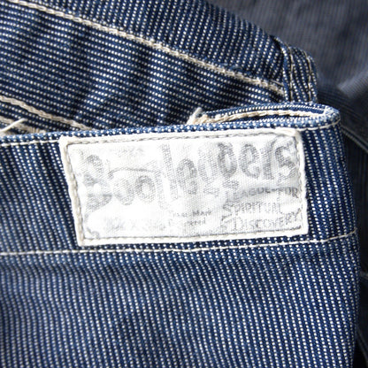 BOOTLEGGERS Pinstripe Overalls Size 32×34