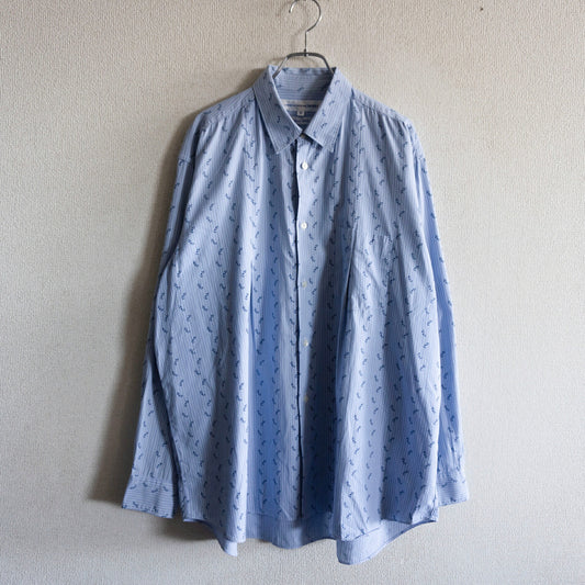 COMME des GARCONS SHIRT 90s Oversized Stripe Shirt Size M