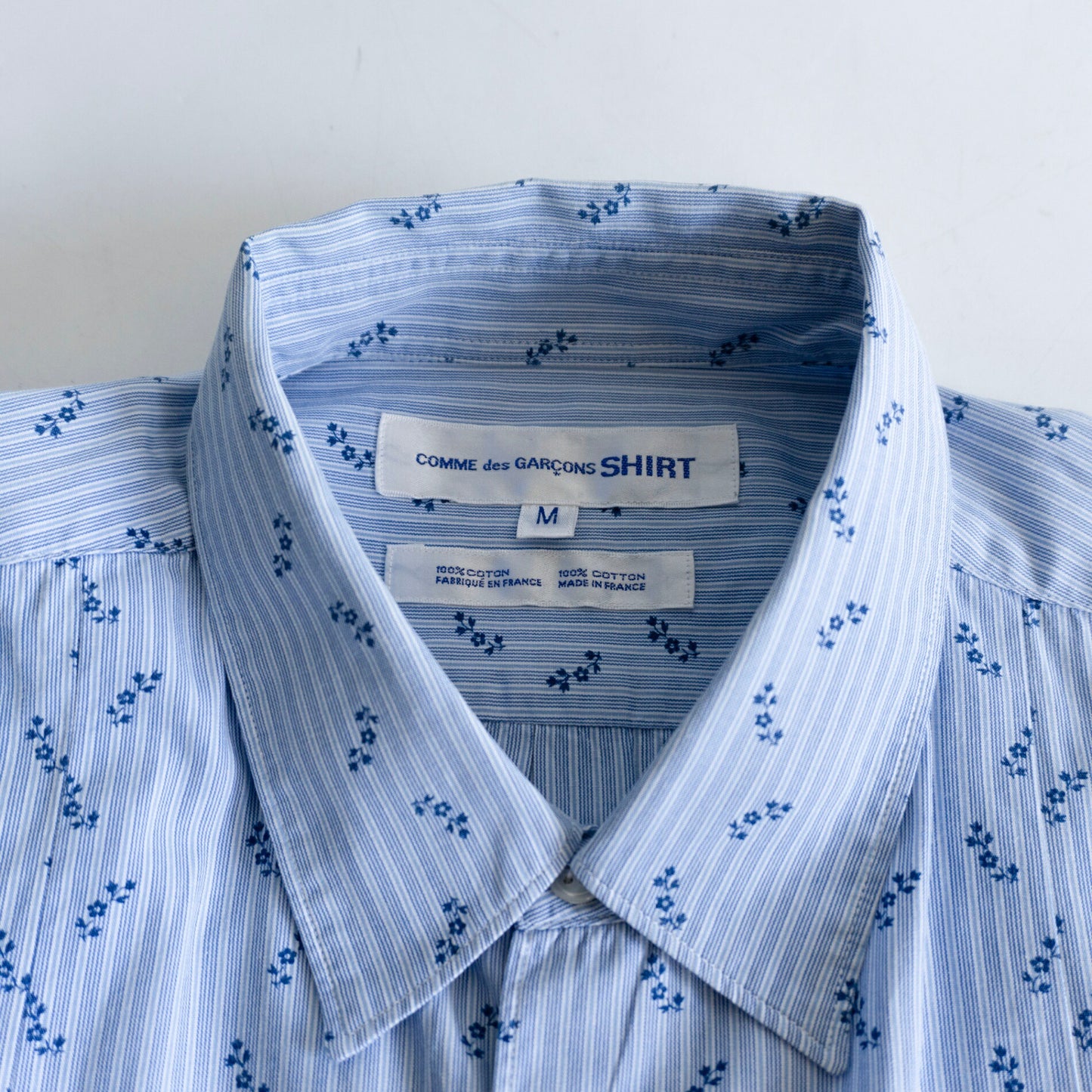 COMME des GARCONS SHIRT 90s Oversized Stripe Shirt Size M